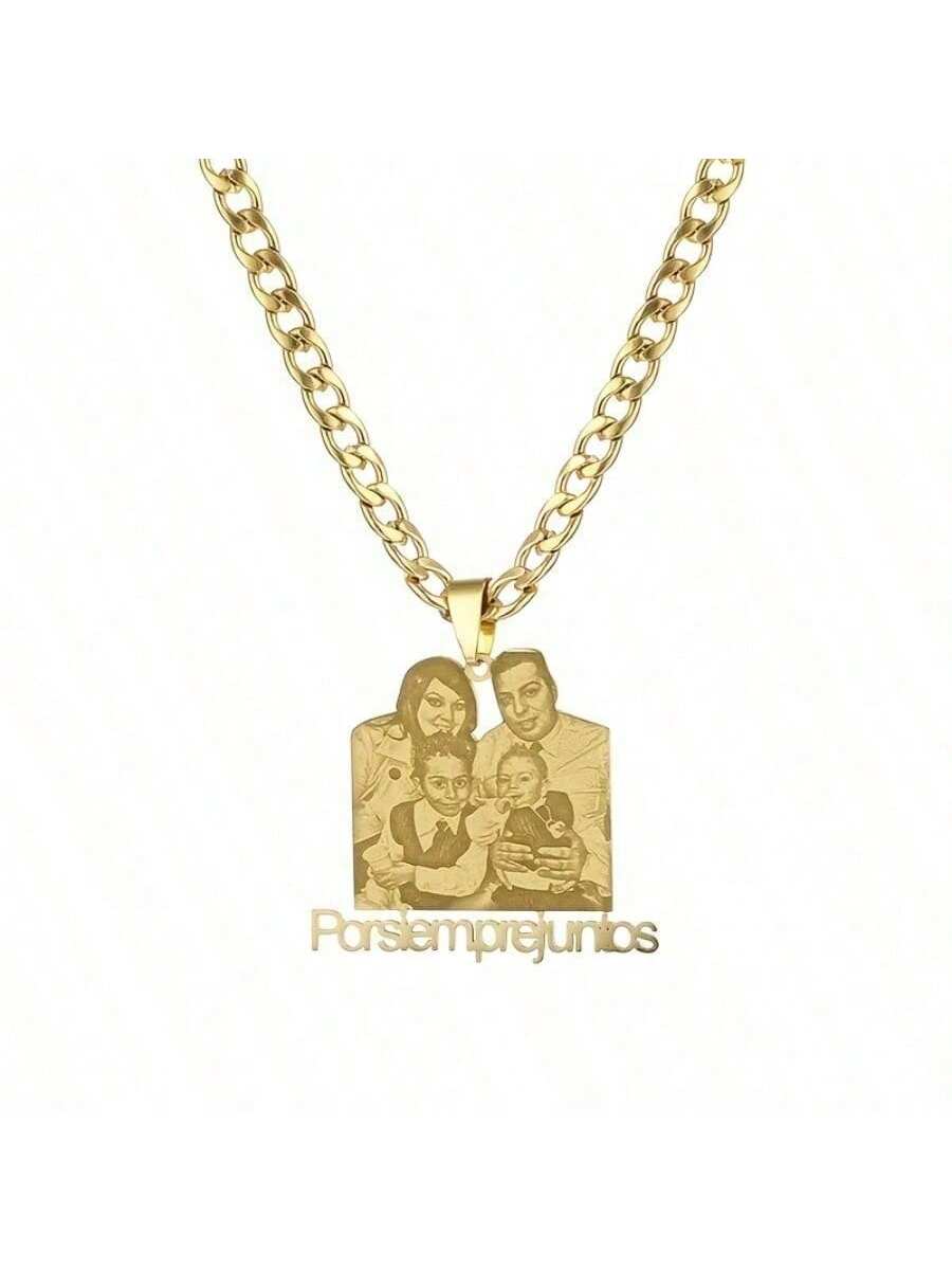 customized photo necklace