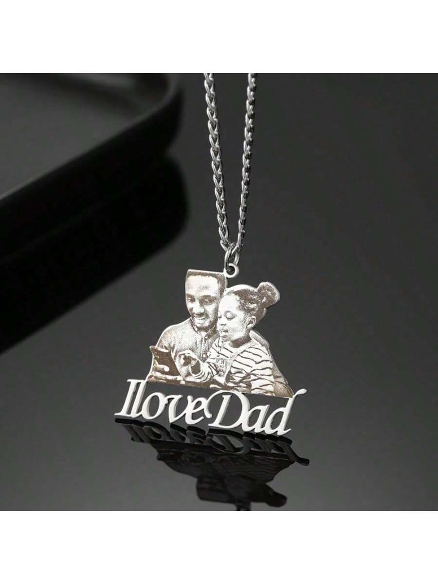 customized photo necklace