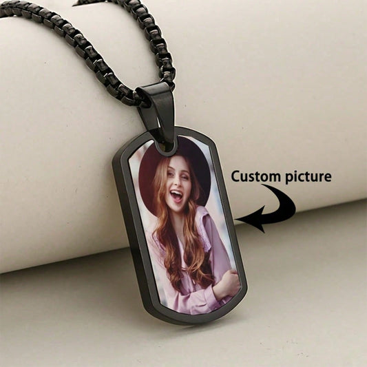 Custom Gift and Owner Photo Necklace