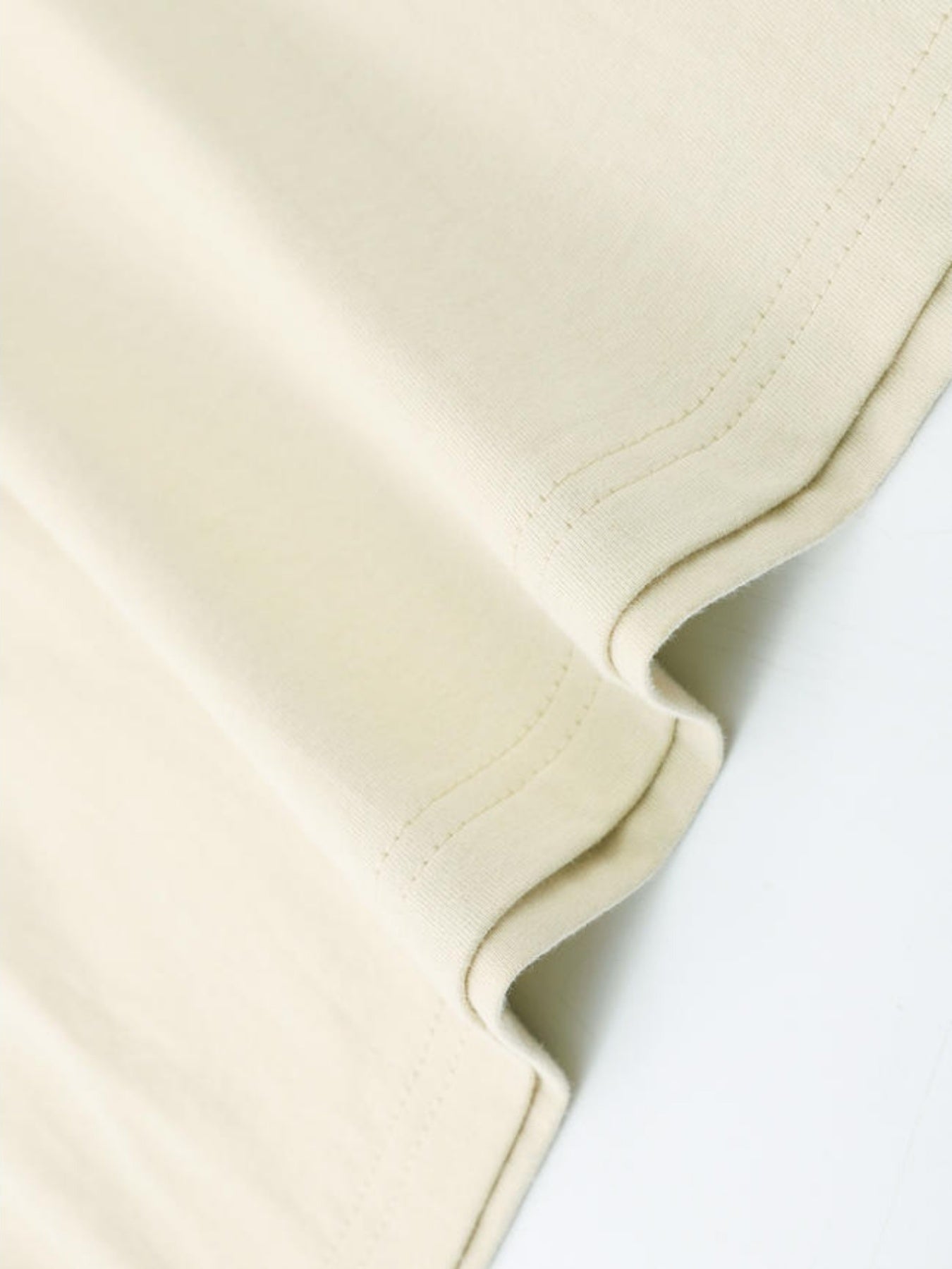 250th anniversary men's t-shirt close-up showing soft fabric and stitching details for comfort and quality.