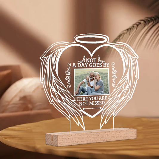 Personalized Acrylic Photo Plaque – Custom Memorial Keepsake Gift