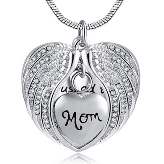 Memorial Ashes Heart Pendant