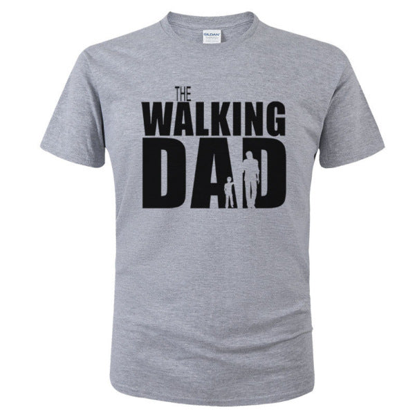 Walking Dad Short Sleeve T-Shirt