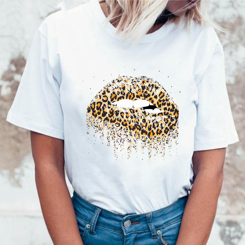 Women's " Lips" image T-Shirt