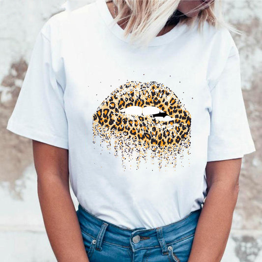Women's " Lips" image T-Shirt