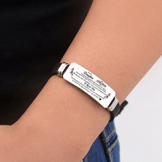 To My Son, Daughter, Mom, Wfie,Girlfriend Bracelet