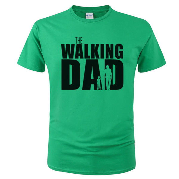 Walking Dad Short Sleeve T-Shirt