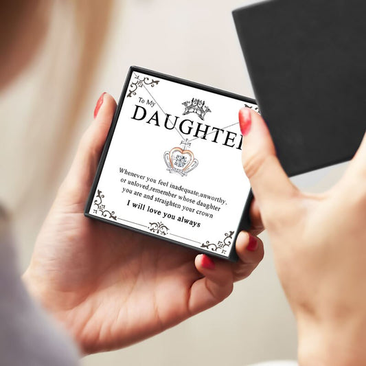 Daughter Love Message Jewelry box