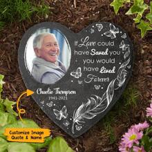 Custom Memorial Garden Stone – Personalized Remembrance Decor