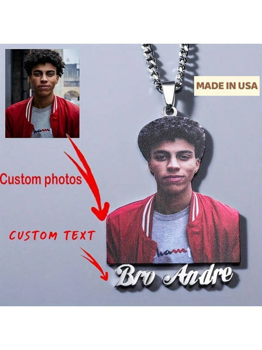 customized stainless steel Cuban chain necklace