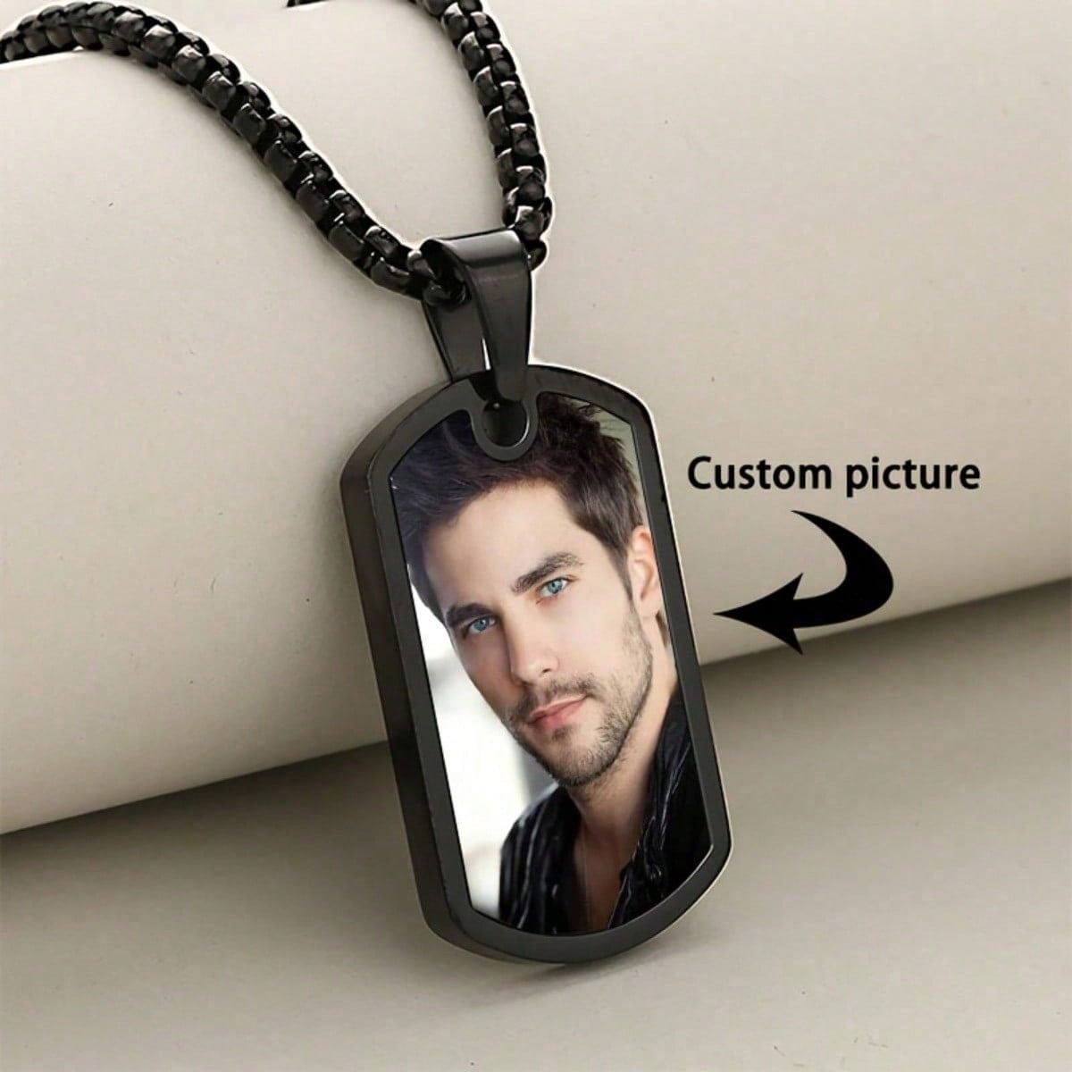 Custom Gift and Owner Photo Necklace
