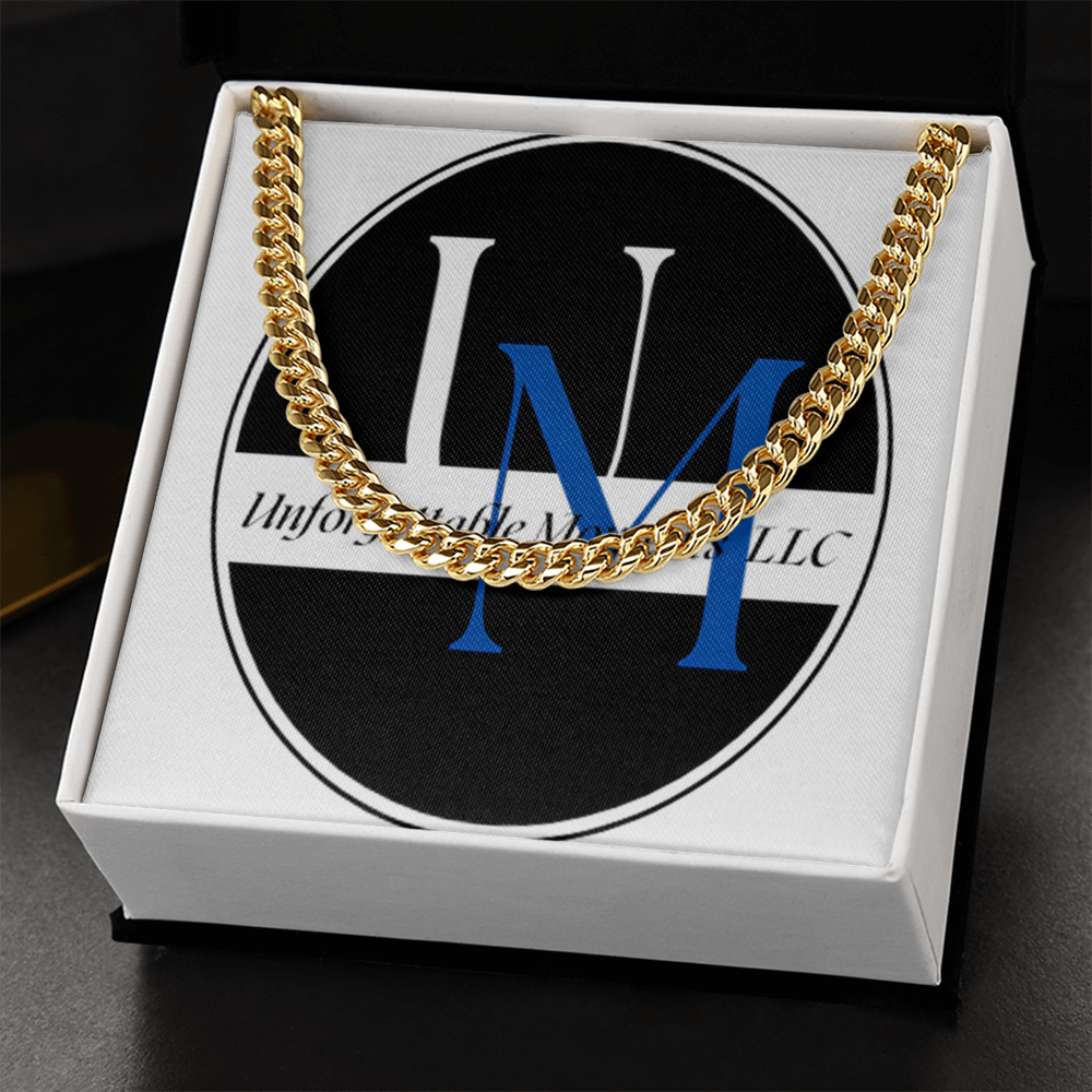 Gold Cuban Link Chain for Men