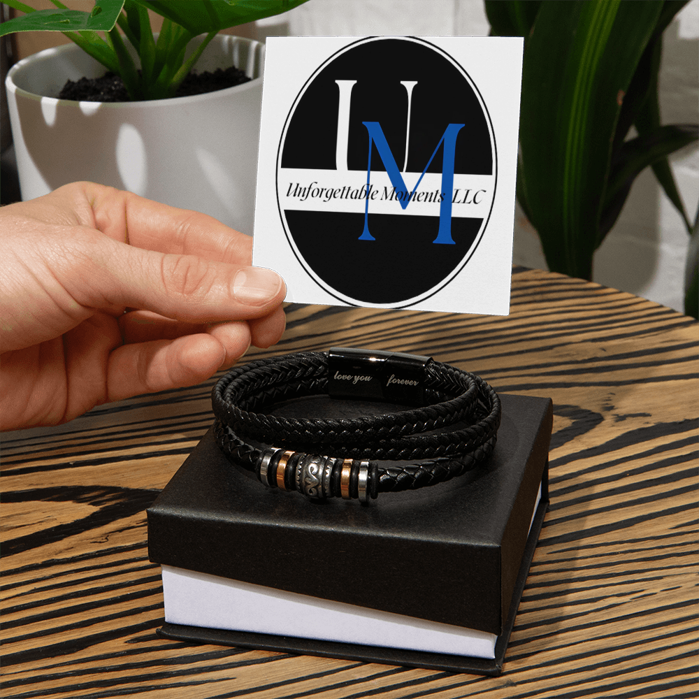 love you forever bracelet gift