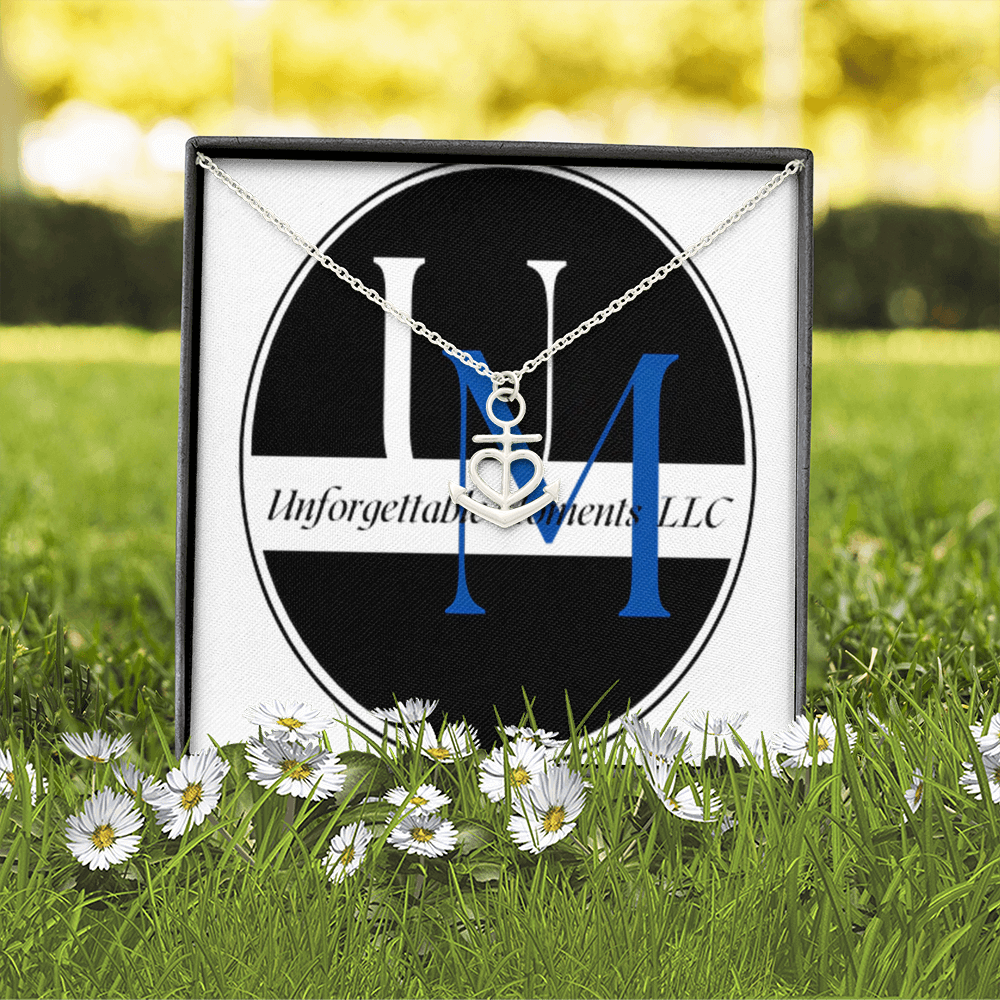 anchor pendant necklace