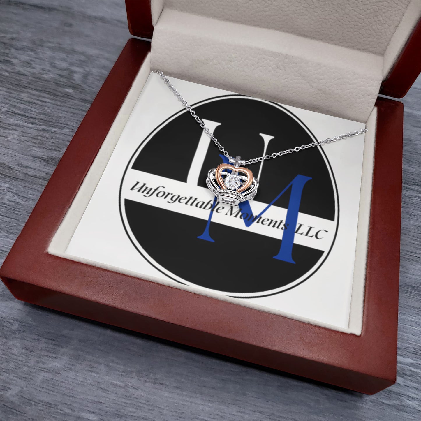 crown pendant necklace