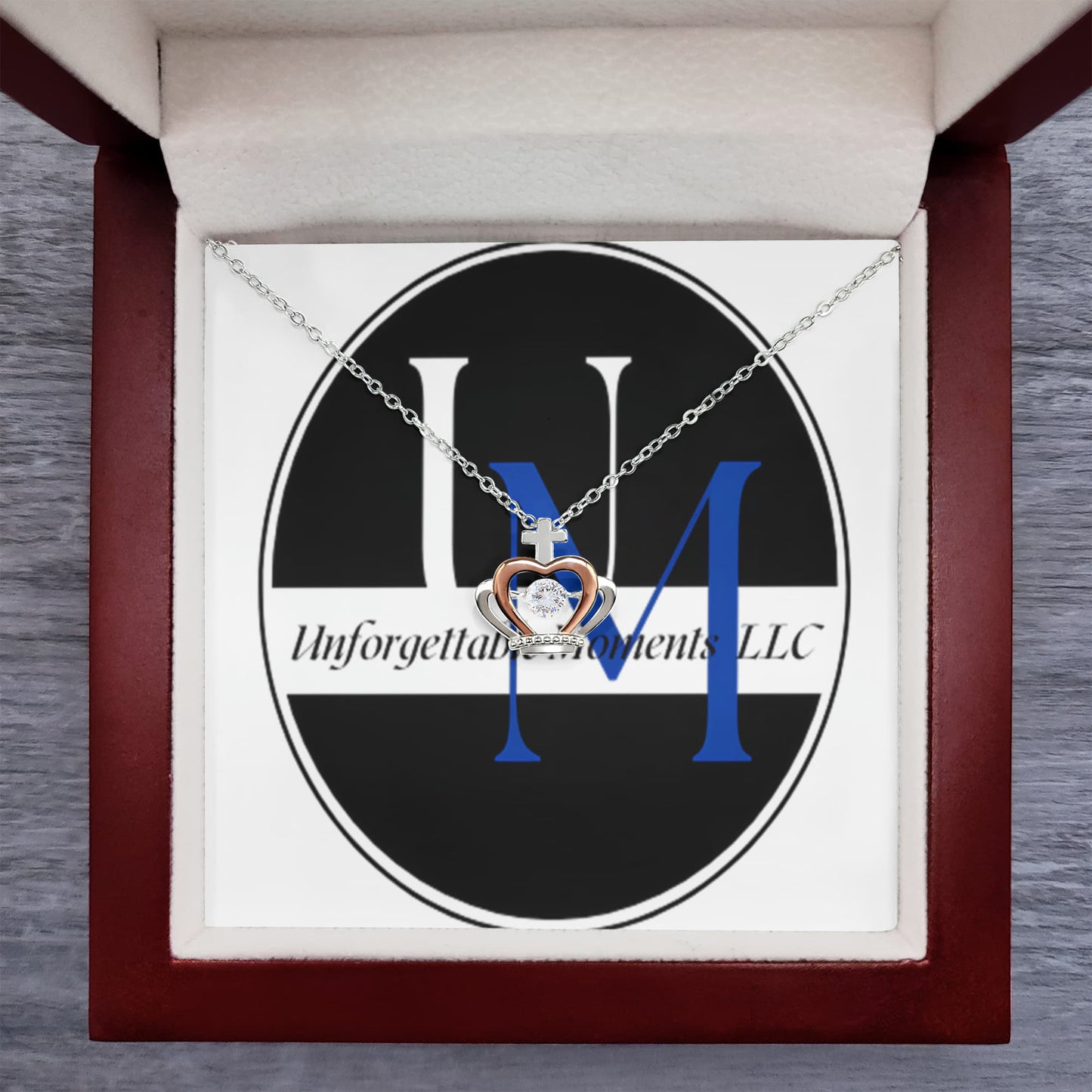 crown pendant necklace