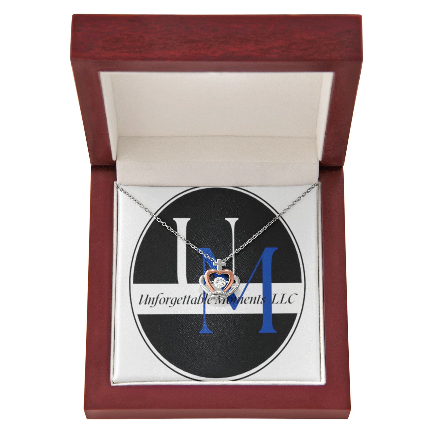 crown pendant necklace