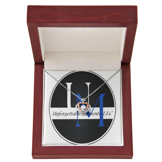 Crown Pendant Necklace