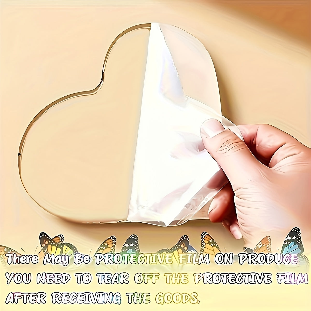 Heart Shaped Acrylic Plaque – Romantic “I Love You” Keepsake Gift