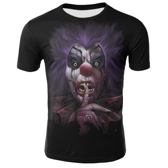 3D Clown T-Shirt