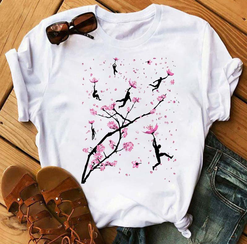 Womens Floral Print T-Shirt