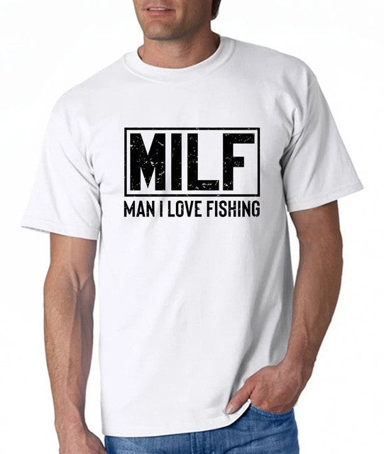 Milf - Man I Love Fishing Mens Shirt