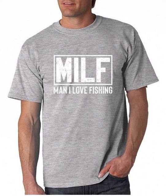 Milf - Man I Love Fishing Mens Shirt