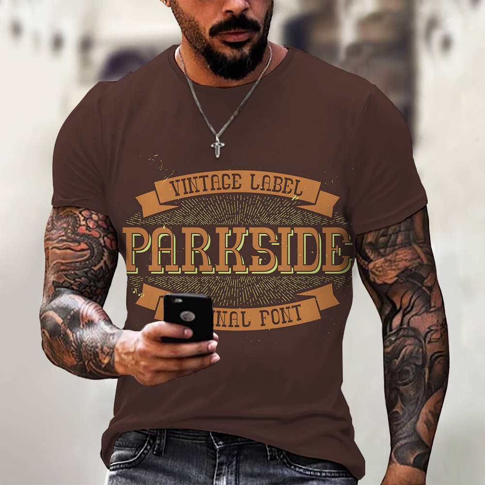 Mens Patterned T-Shirts 