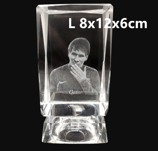 Glass Photo Cube