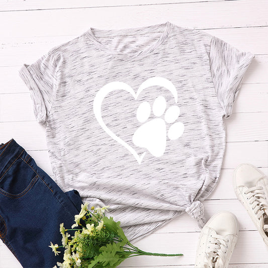 Dog Paw Print Shirt 