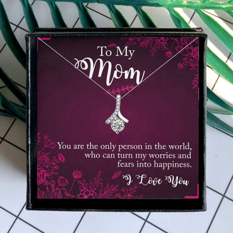 I Love You To My Mom love Message Jewelry Box