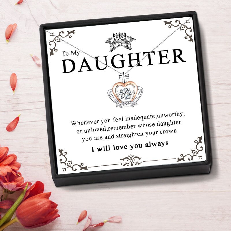 Daughter Love Message Jewelry box