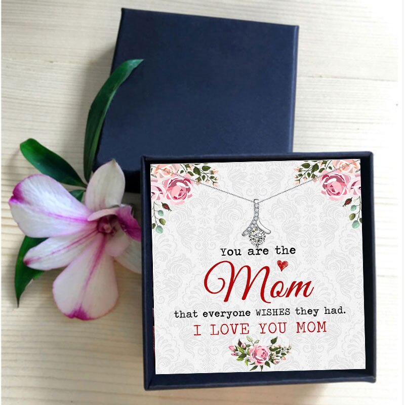Mom Love Message Jewelry Box