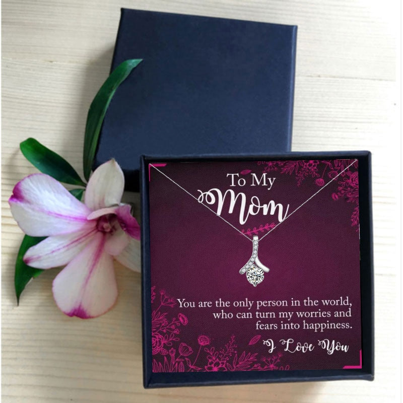 I Love You To My Mom love Message Jewelry Box