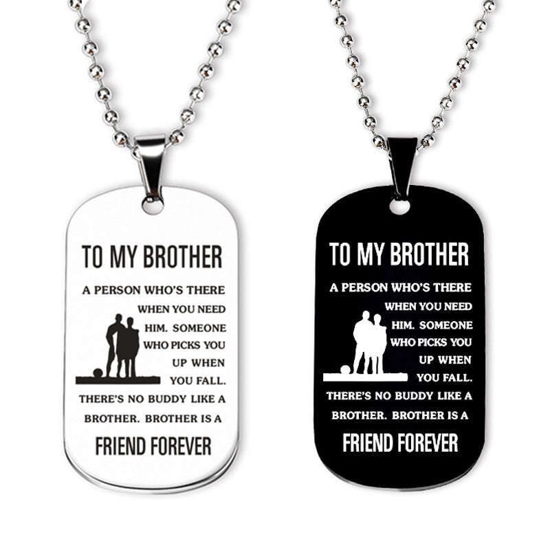 Military Keychain Necklace