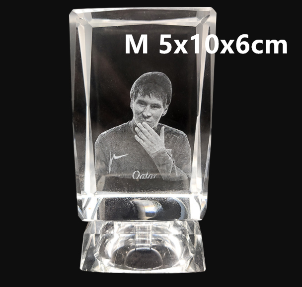 Glass Photo Cube
